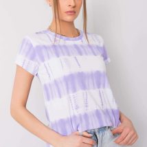T-shirt Damski Model DHJ-TS-11280-1.10 Light Violet – Italy Moda