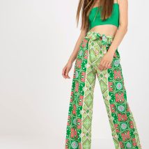 Spodnie Damskie Model DHJ-SP-13587.66P Green – Italy Moda