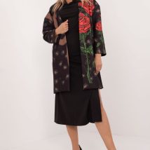 Płaszcz Damski Model DHJ-PL-19821.60P Black – Italy Moda