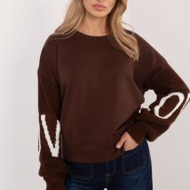 Bluza Damska Model MI-BL-M5975.26P Brown – Italy Moda