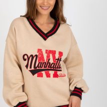 Bluza Damska Model EM-BL-754.37 Beige – Ex Moda