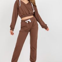 Spodnie Komplet Model EM-KMPL-747.06P Brown – Ex Moda