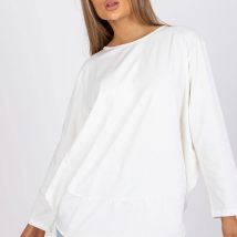 Bluzka Model EM-BZ-611.61P Ecru – Ex Moda