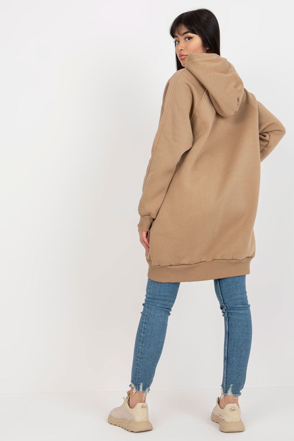 Bluza Damska Model EM-BL-695.25X Dark Beige - Ex Moda - obrazek 4