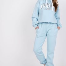 Spodnie Komplet Model EM-KMPL-720.01 Błękit – Ex Moda