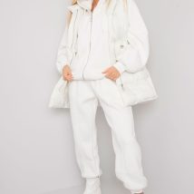 Spodnie Komplet Model EM-KMPL-540.24X Ecru – Ex Moda