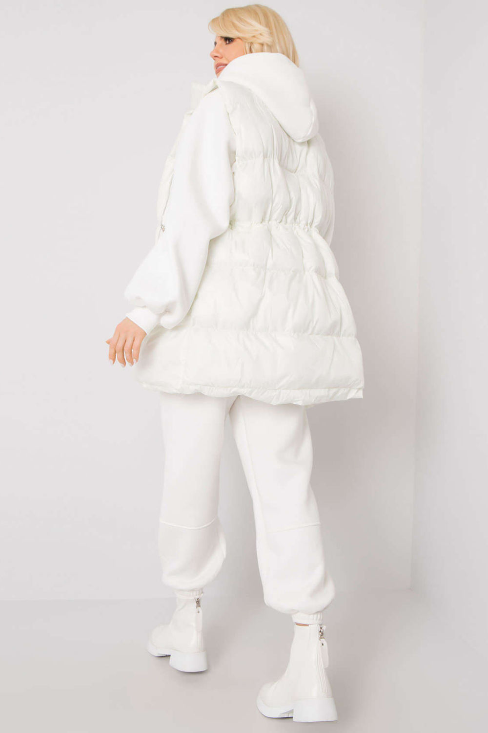 Spodnie Komplet Model EM-KMPL-540.24X Ecru - Ex Moda - obrazek 4