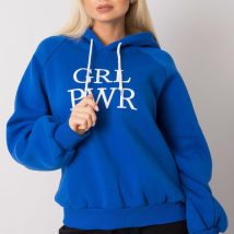 Bluza Damska Model EM-BL-651/3.39X Cobalt – Ex Moda