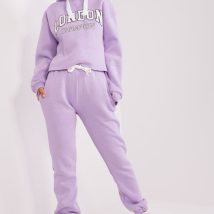 Spodnie Komplet Model EM-KMPL-720.01 Light Violet – Ex Moda