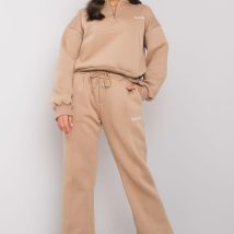 Spodnie Komplet Model EM-KMPL-708.16 Dark Beige – Ex Moda