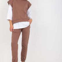 Spodnie Komplet Model EM-KMPL-764.64 Brown – Ex Moda