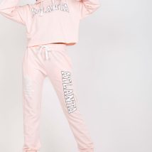 Spodnie Komplet Model EM-KMPL-734.35P Light Pink – Ex Moda
