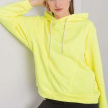 Bluza Damska Model EM-BL-ES-21-525.10 Fluo Yellow – Ex Moda