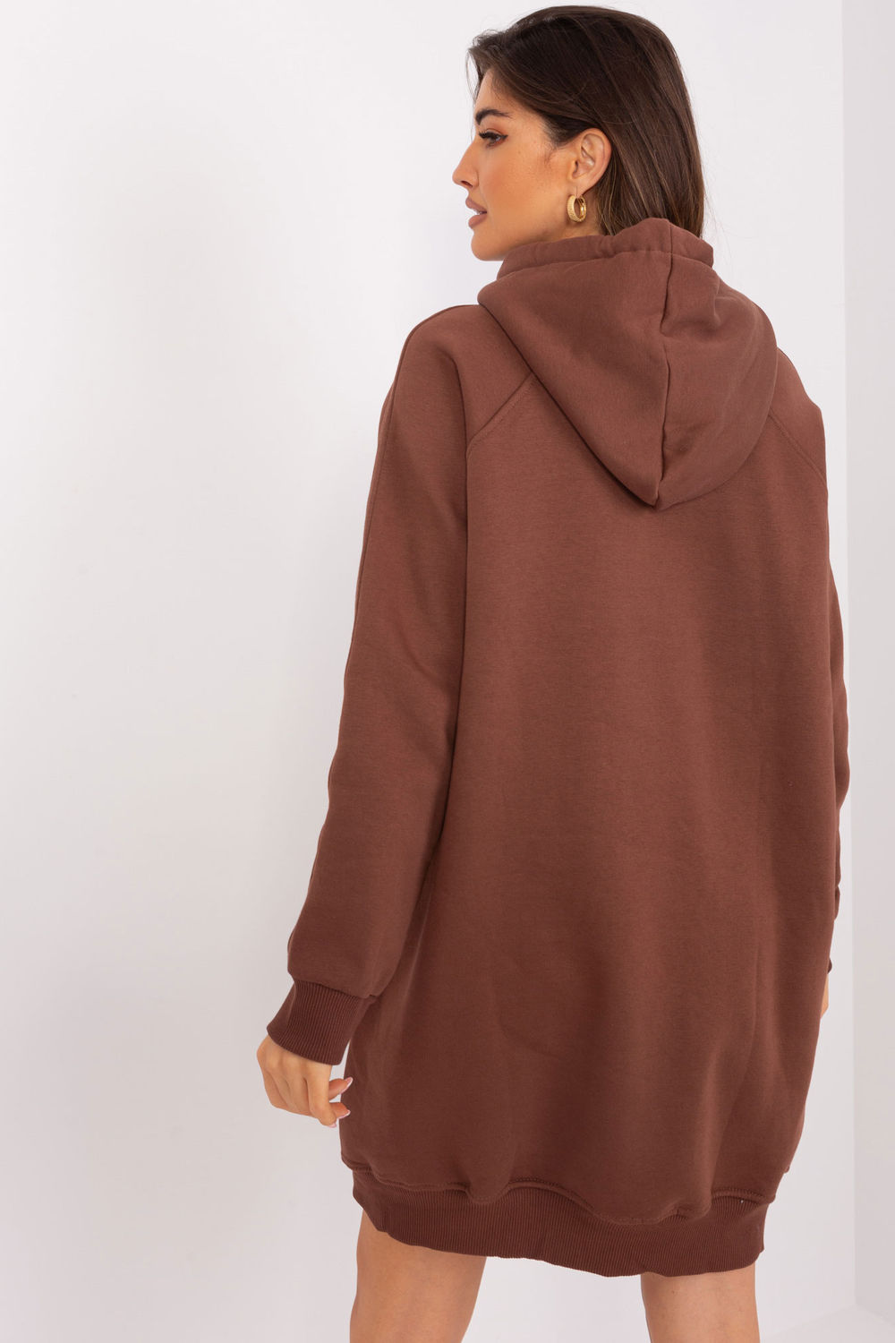 Bluza Damska Model EM-BL-704.99P Brown - Ex Moda - obrazek 4