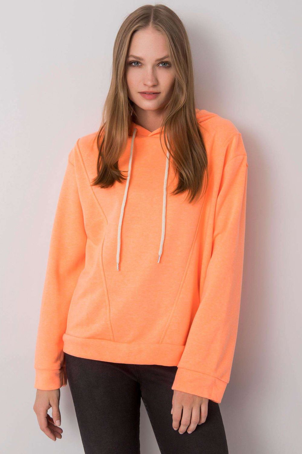 Bluza Damska Model EM-BL-ES-21-525.10 Fluo Orange - Ex Moda - obrazek 3