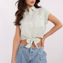 Koszula Damska Model NM-BZ-KA-01147.62P Pistacja – NM