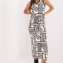 Sukienka Model LK-SK-509729.20 Ecru – Lakerta