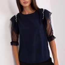 Bluzka Model LK-BZ-506682.26P Navy – Lakerta