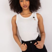 Koszulka Top Model LK-TP-509623.73 Ecru – Lakerta