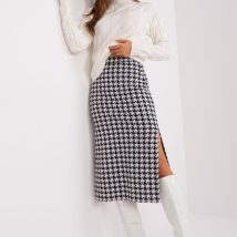 Spódnica Model LK-SD-509400-1.09P White/Black – Lakerta