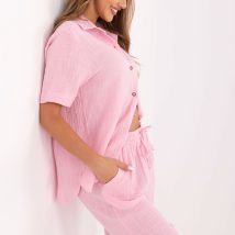 Spodnie Komplet Model LK-KMPL-510096.96 Light Pink – Lakerta