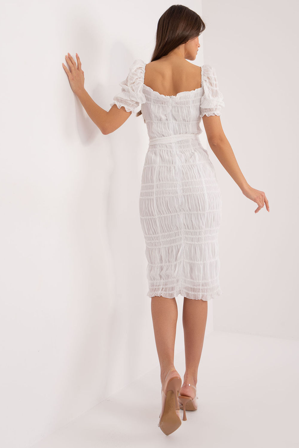 Sukienka Model LK-SK-509403.29X White - Lakerta - obrazek 4