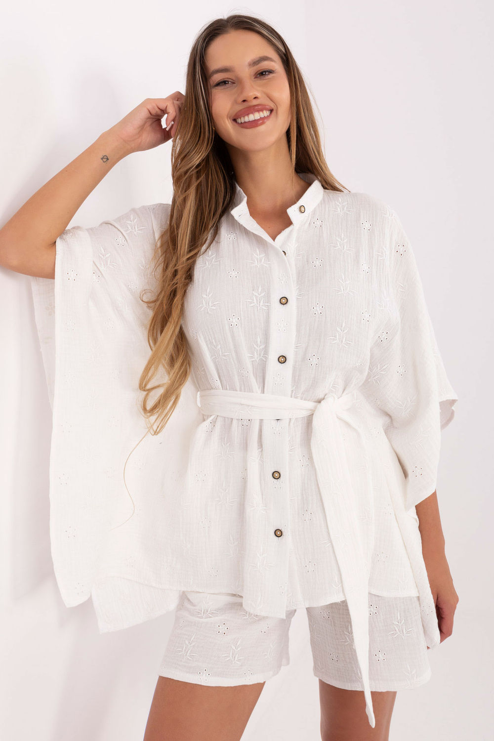 Spodnie Komplet Model LK-KMPL-510072.68 White - Lakerta