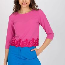 Bluzka Model LK-BZ-505970.33P Dark Pink – Lakerta
