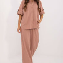 Spodnie Komplet Model LK-KMPL-509670.91 Dark Pink – Lakerta