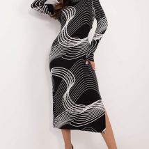 Sukienka Model LK-SK-509792-2.09 Black/White – Lakerta