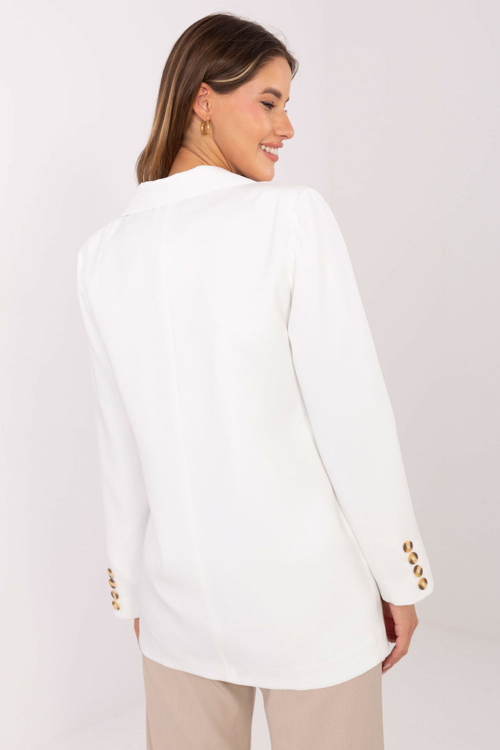 Marynarka Model LK-MA-509956.04 White - Lakerta - obrazek 4