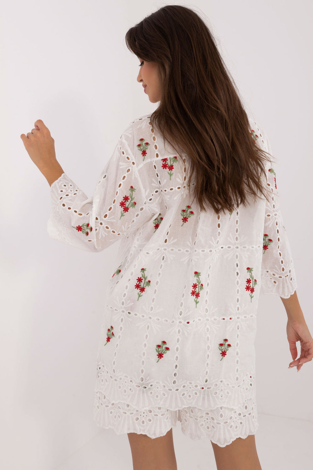 Spodnie Komplet Model LK-KMPL-509731.92 White/Red - Lakerta - obrazek 4