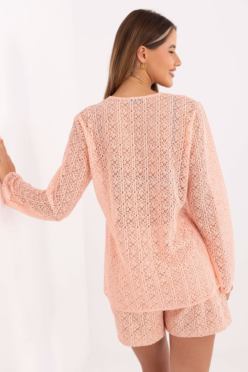 Spodnie Komplet Model LK-KMPL-509069.92 Brzoskwinia - Lakerta - obrazek 4