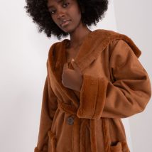 Płaszcz Damski Model LK-KR-509459.96P Light Brown – Lakerta