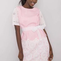 Sukienka Model LK-SK-506836-1.74P White/Pink – Lakerta