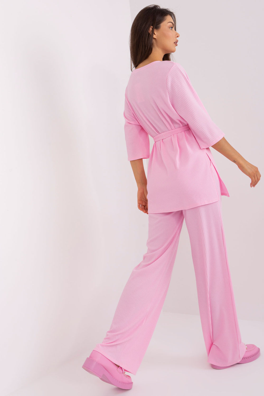 Spodnie Komplet Model LK-KMPL-509389.28P Light Pink - Lakerta - obrazek 4