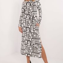 Sukienka Model LK-SK-509797.27 White/Black – Lakerta