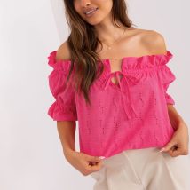 Bluzka Model LK-BZ-509355.68P Dark Pink – Lakerta