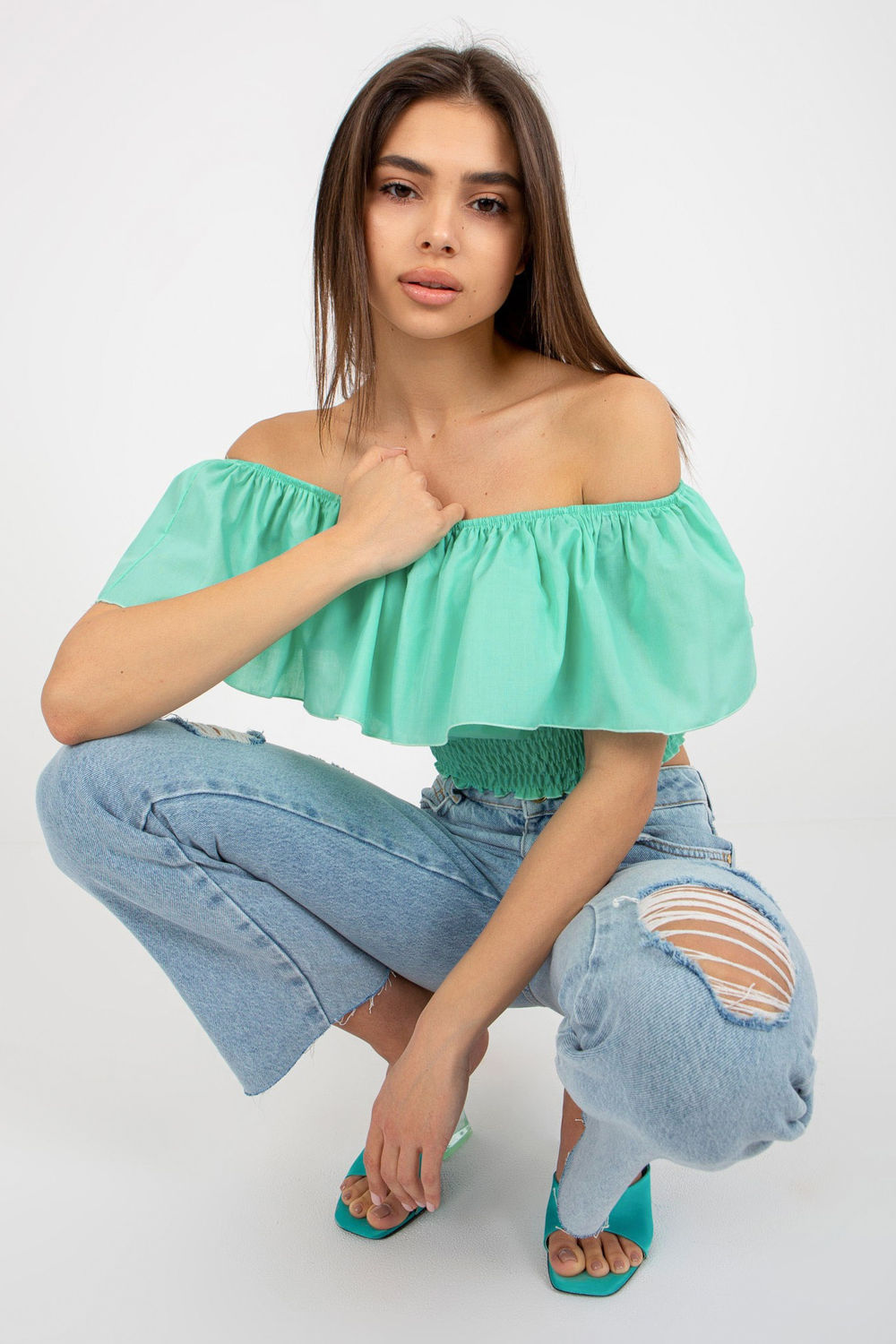 Bluzka Model LK-TP-508609.37 Mint - Lakerta