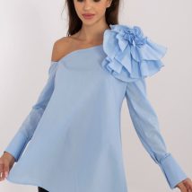 Bluzka Model LK-BZ-509656.21 Light Blue – Lakerta