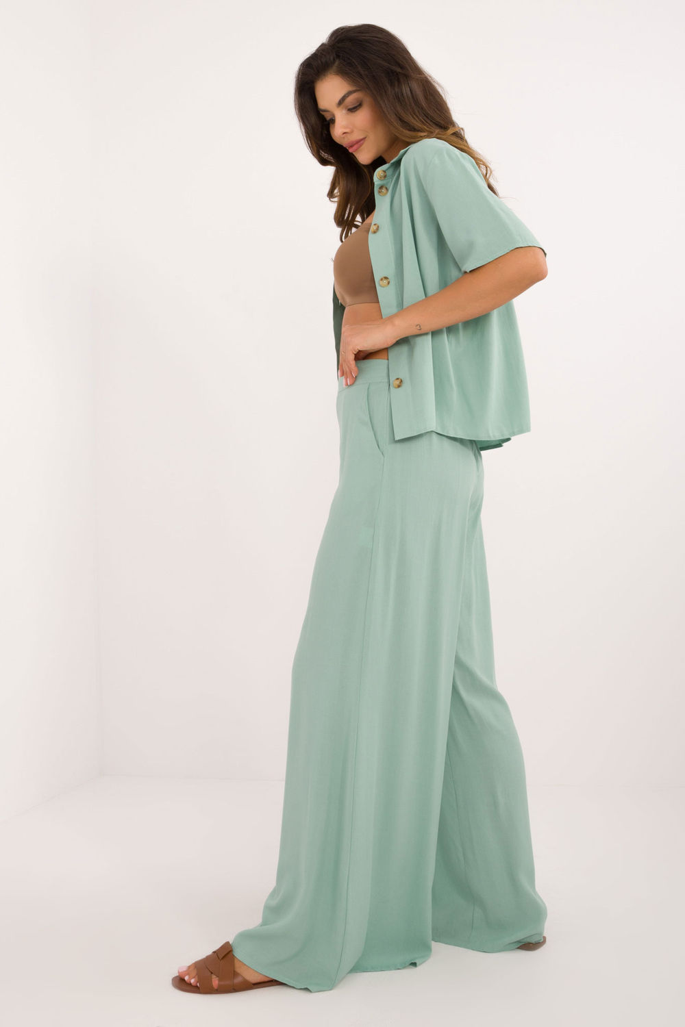 Spodnie Komplet Model LK-KMPL-509714.20 Pistacja - Lakerta - obrazek 3