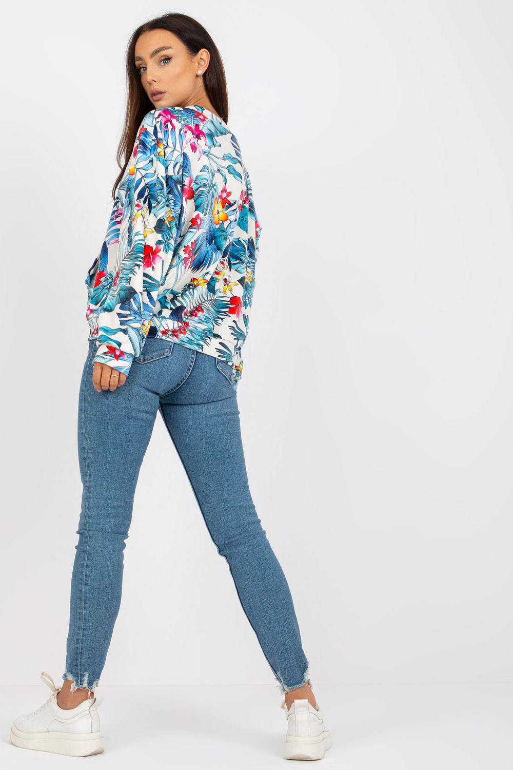 Bluza Damska Model RV-BL-8124.51 Ecru - Rue Paris - obrazek 4