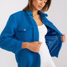 Kurtka Damska Model RV-KR-007.95P Dark Blue – Rue Paris