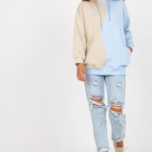 Bluza Damska Model RV-BL-8233.32X Light Blue – Rue Paris