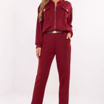 Spodnie Komplet Model IT-KMPL-9731.49 Bordo – Rue Paris