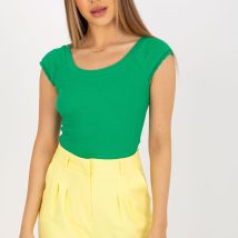 Bluzka Model RV-TP-8015.68 Green – Rue Paris