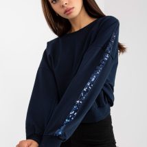 Bluza Damska Model RV-BL-8067.88 Navy – Rue Paris