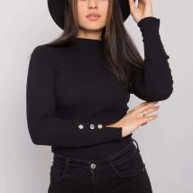 Bluzka Model RV-BZ-7317.64 Black – Rue Paris