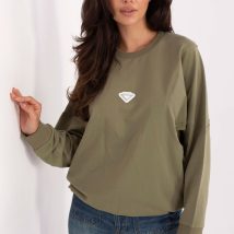 Bluza Damska Model RV-BL-A877.19P Khaki – Rue Paris