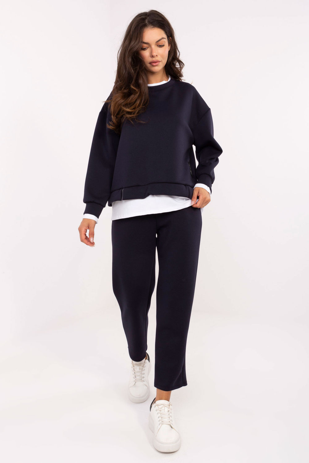 Spodnie Komplet Model IT-KMPL-9237.46 Navy - Rue Paris